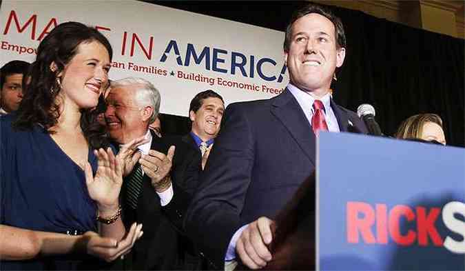 Rick Santorum de 53 anos(foto: REUTERS/Sarah Conard)