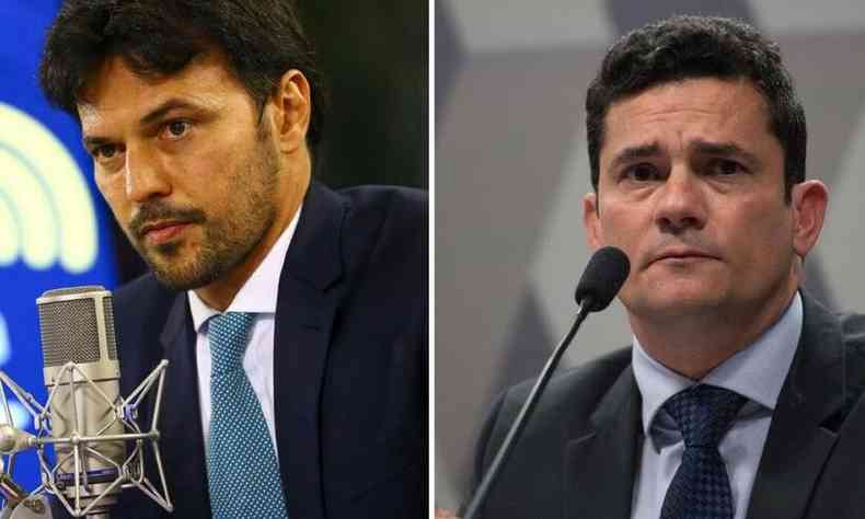 Fbio Faria e Srgio Moro(foto: Agncia Brasil/Reproduo)