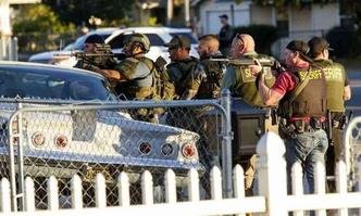 Autores dos ataques foram mortos pela pol�cia(foto: Patrick T. Fallon/AFP)
