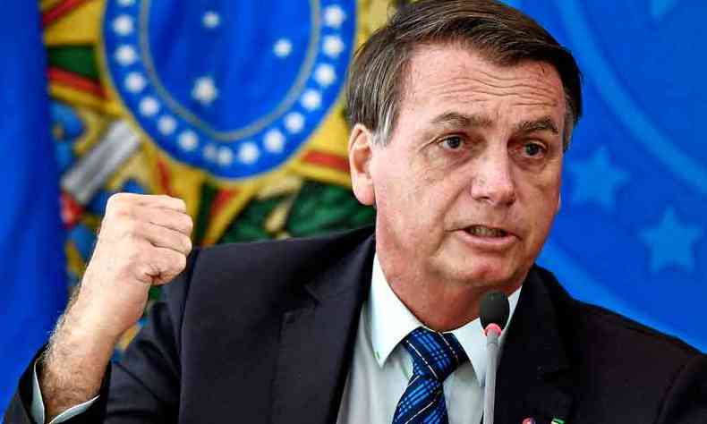 Bolsonaro insiste em atacar o TSE e as urnas eletrnicas sem apresentar provas(foto: EVARISTO S/AFP)