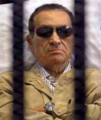Hosni Mubarak, de 84 anos(foto: AFP PHOTO/STR )