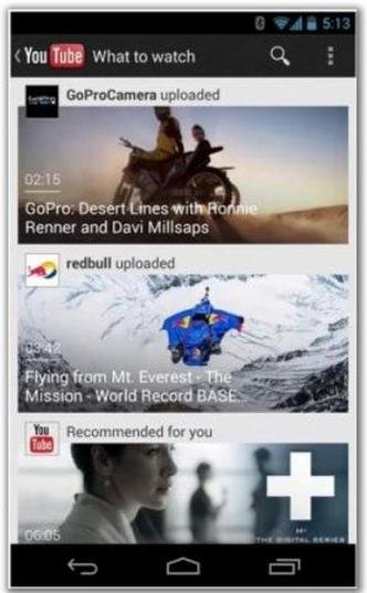 YouTube para Android ganha novos recursos - Tecnologia - Estado de Minas