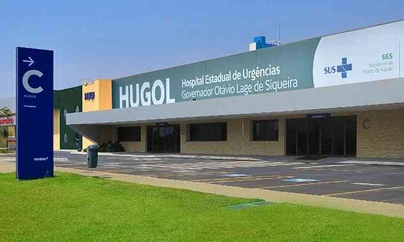 Fachada do hospital Hugol