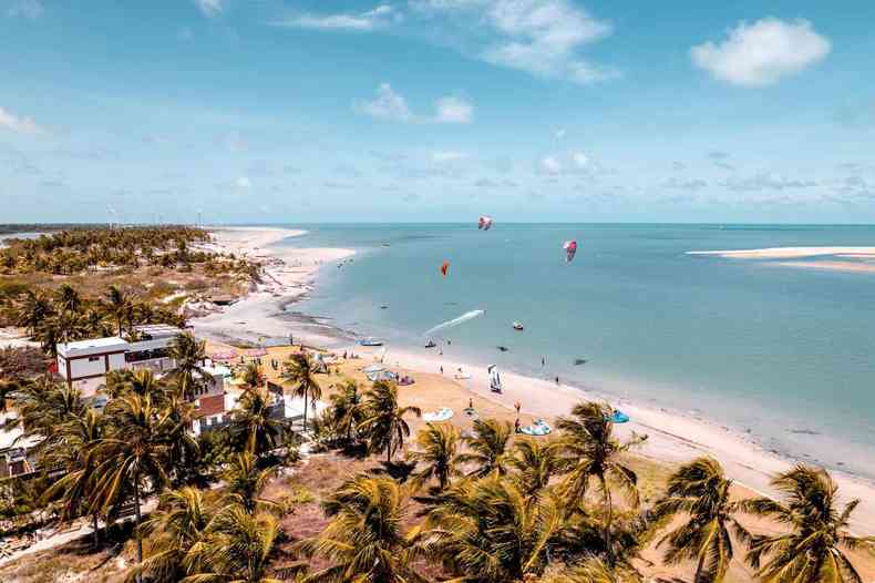 Kitesurf torna Preá, no Ceará, o novo destino de sofisticação ao pé da  areia, Turismo