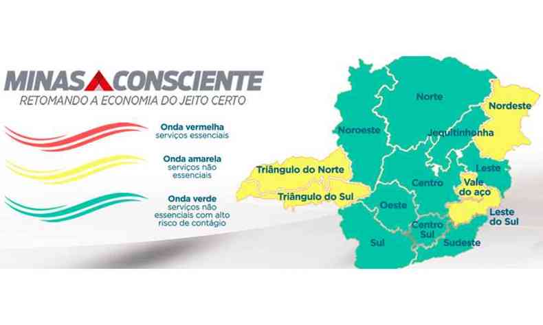 Nova atualizao do programa estadual Minas Consciente, divulgada nesta quarta-feira (21)(foto: Agncia Minas)