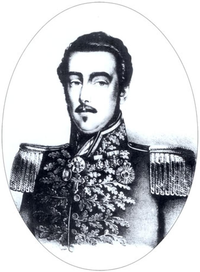 Coronel Luís Alves de Lima e Silva, que devido a tomada da vila de Caxias durante a Balaiada, se tornou mais tarde, Marquês e por fim, Duque de Caxias.(foto: François-René Moreau) Coronel Luís Alves de Lima e Silva, que devido a tomada da vila de Caxias durante a Balaiada, se tornou mais tarde, Marquês e por fim, Duque de Caxias.(foto: François-René Moreau)