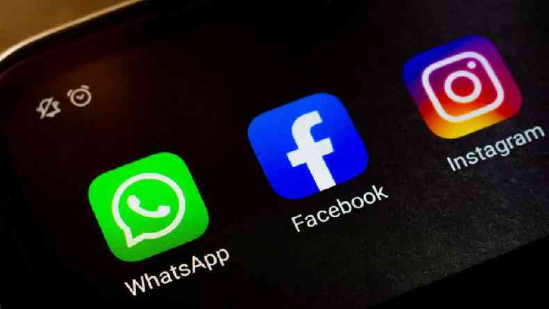 Apps do WhatsApp, Facebook e Instagram