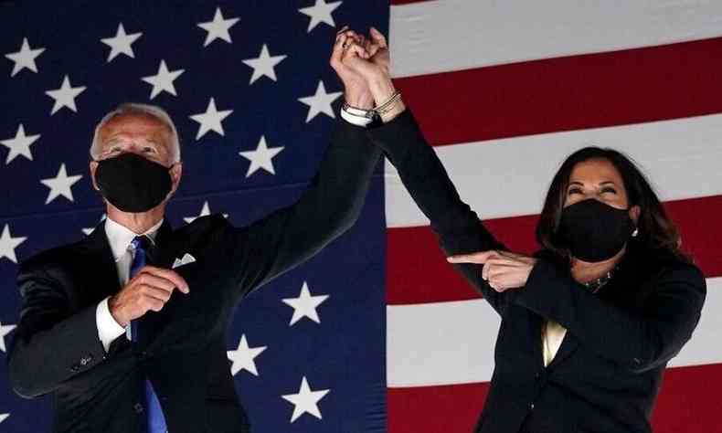 Biden e Kamala so as personalidades do ano, segundo a Time