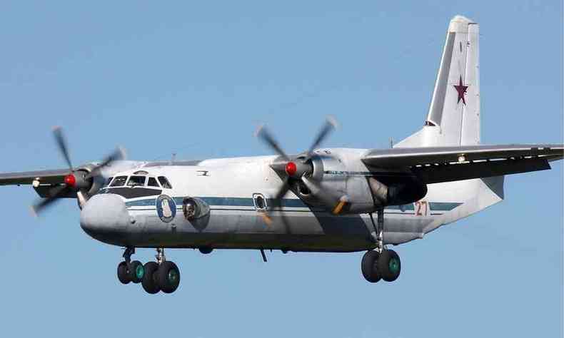 Avio que desapareceu  deste modelo, um Antonov An 26(foto: Wikipedia)