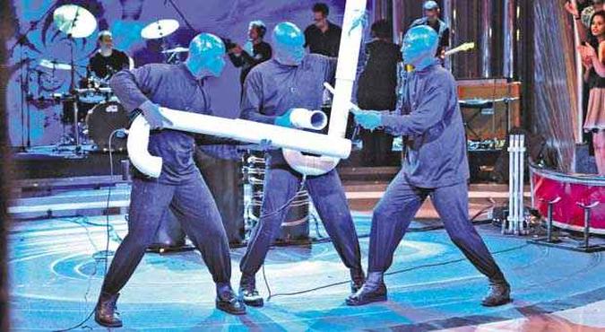 Presente em campanhas publicitárias da TIM desde 2009, Blue Man Group marcou guinada da operadora no Brasil e se tornou símbolo de inovação e comunicação(foto: ARQUIVO TIM) Presente em campanhas publicitárias da TIM desde 2009, Blue Man Group marcou guinada da operadora no Brasil e se tornou símbolo de inovação e comunicação(foto: ARQUIVO TIM)