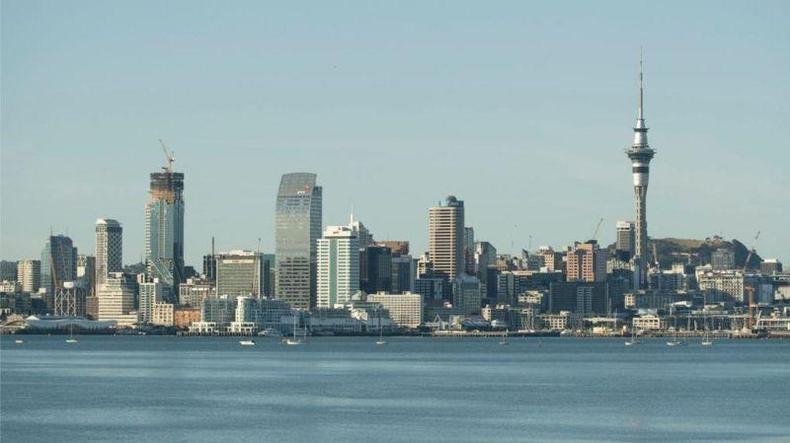 A paisagem de Auckland