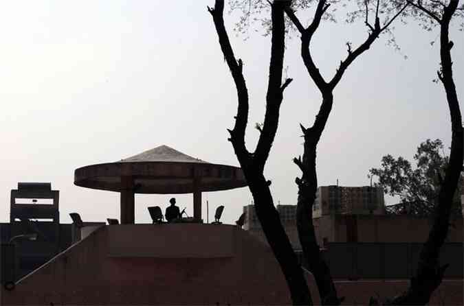 Ram Singh se enforcou em uma cela da prisão de Tihar, em Nova Déli(foto: REUTERS/Mansi Thapliyal )