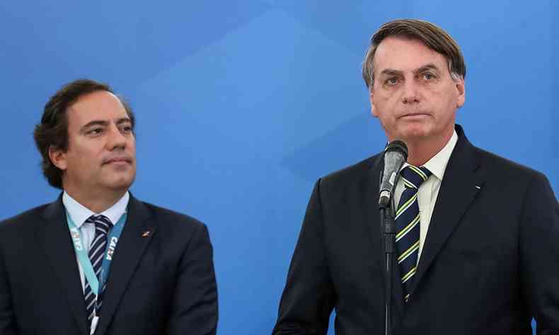Bolsonaro e Pedro Guimares 