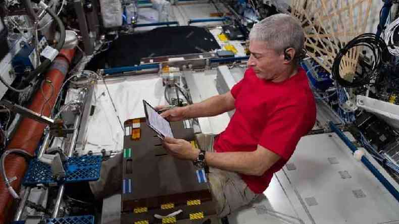 Astronauta dos EUA Mark Vande Hei