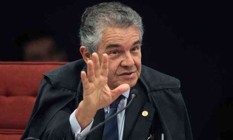Marco Aurlio defendeu a atuao dos colegas no caso do impeachment(foto: Nelson Jr./SCO/STF )