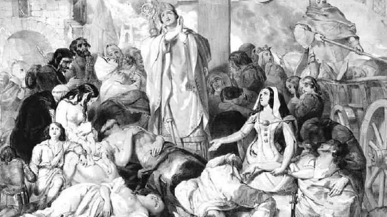 A peste negra foi a epidemia que mais matou na História(foto: Getty Images) A peste negra foi a epidemia que mais matou na História(foto: Getty Images)