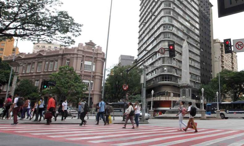 Imagem do hipercentro de Belo Horizonte