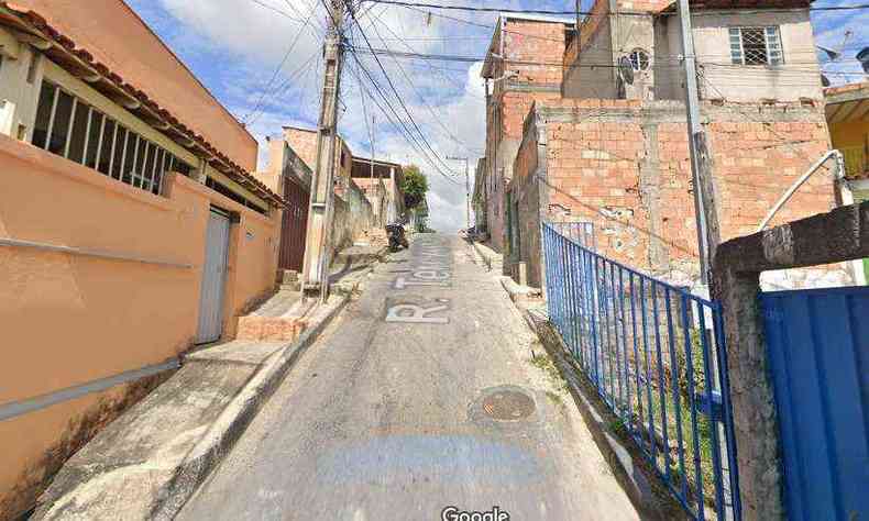 Crime aconteceu em barraco localizado no beco Terezinha, no bairro Imbiruu(foto: Reproduo/Google Street View)
