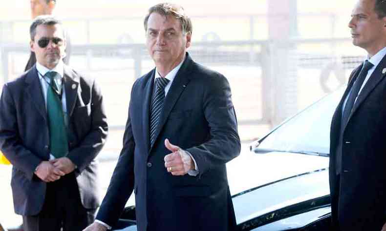 Jair Bolsonaro tem pouco tempo de governo, mas j perde popularidade(foto: ANTONIO CRUZ/AGNCIA BRASIL)