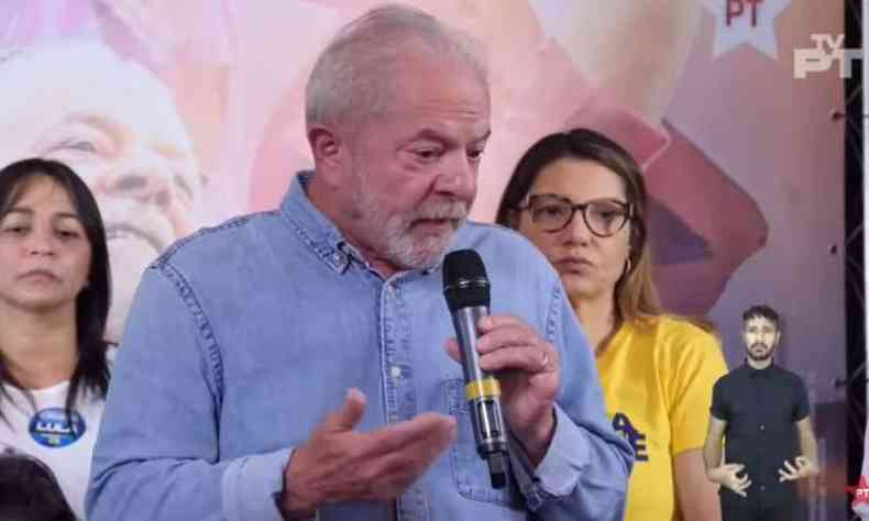 Lula em coletiva