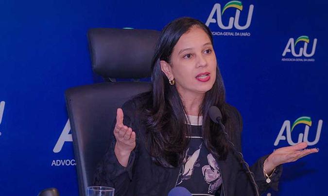 A advogada-Geral da União, Grace Mendonça, já alertou para o fato de que a verba para aluguel só pode ser paga com lei específica(foto: Renato Menezes/Ascom AGU) A advogada-Geral da União, Grace Mendonça, já alertou para o fato de que a verba para aluguel só pode ser paga com lei específica(foto: Renato Menezes/Ascom AGU)