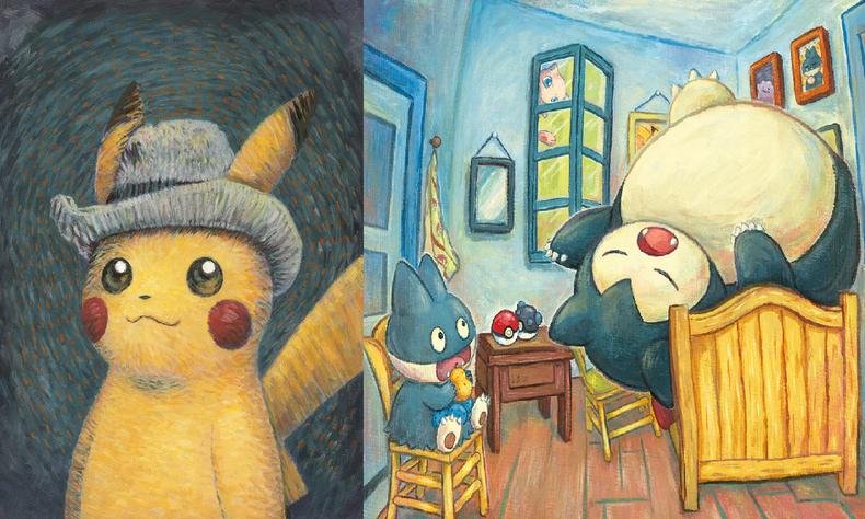 Releituras das pinturas do artista