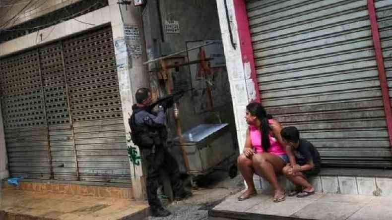 Intervenes policiais no Rio de Janeiro deixaram um total de 1.245 vtimas em 2020(foto: Reuters)