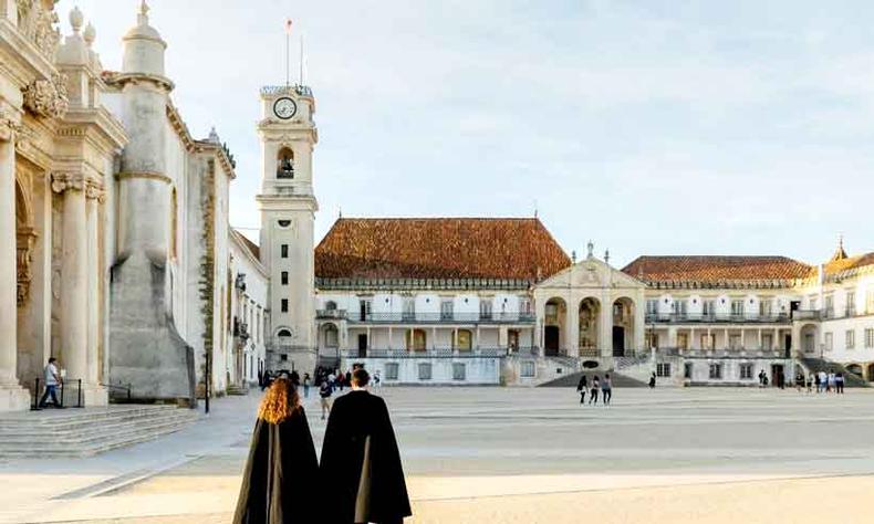 Universidade de Coimbra, em Portugal, recebe estudantes brasileiros desde o século 18 (foto: Henrique Patrício/divulgação) Universidade de Coimbra, em Portugal, recebe estudantes brasileiros desde o século 18 (foto: Henrique Patrício/divulgação)