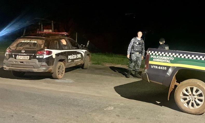 As investigações foram feitas em parceria pela Polícia Civil e Guarda Municipal de Mariana(foto: PCMG) As investigações foram feitas em parceria pela Polícia Civil e Guarda Municipal de Mariana