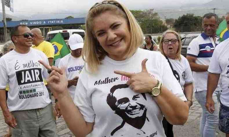 Ana Cristina Valle, ex-mulher de Bolsonaro