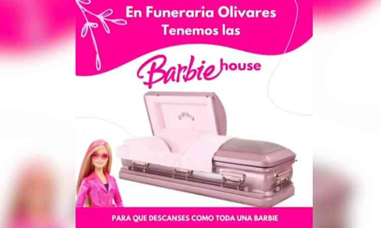 caixo temtico da Barbie