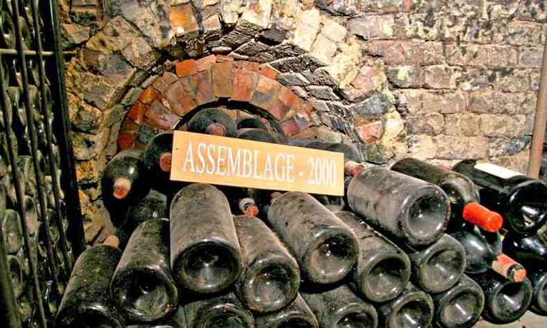 Na Vincola Dal Pizzol, a proposta  contar a histria do vinho para atrair turistas como a enoteca que abriga rtulos de safras antigas(foto: Da Pizzol/Divulgao)