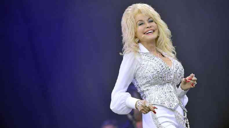 Para Wright, cantora country Dolly Parton  um exemplo de gnio como artista e mulher de negcios(foto: BBC)