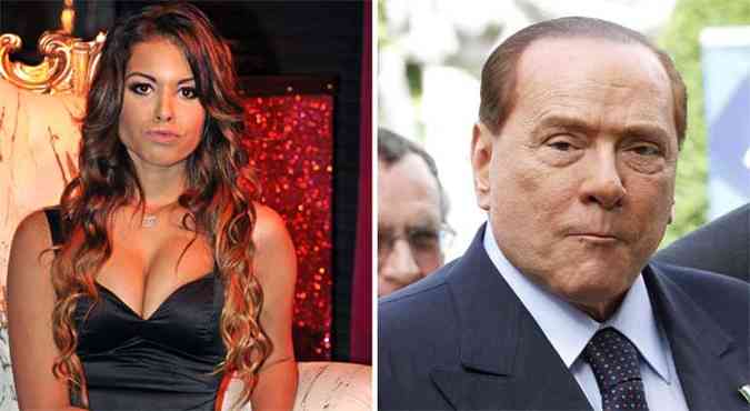 Berlusconi disse nunca ter tido relaes sexuais com Ruby (esquerda), que era menor de idade no perodo em que frequentava a casa do ex-primeiro ministro(foto: REUTERS/Stringer - Sebastien Pirlet )