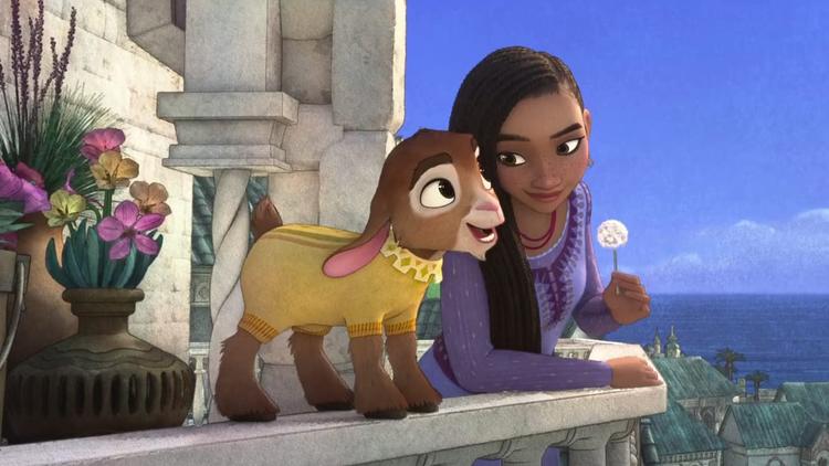 Cena de Wish, nova animao da Disney