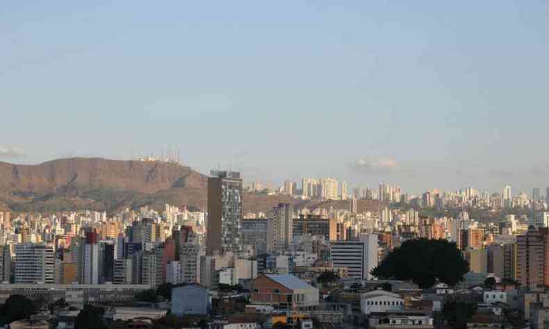 Umidade relativa do ar ficou em 12% em Belo Horizonte(foto: Alexandre Guzanshe/EM/D.A Press)
