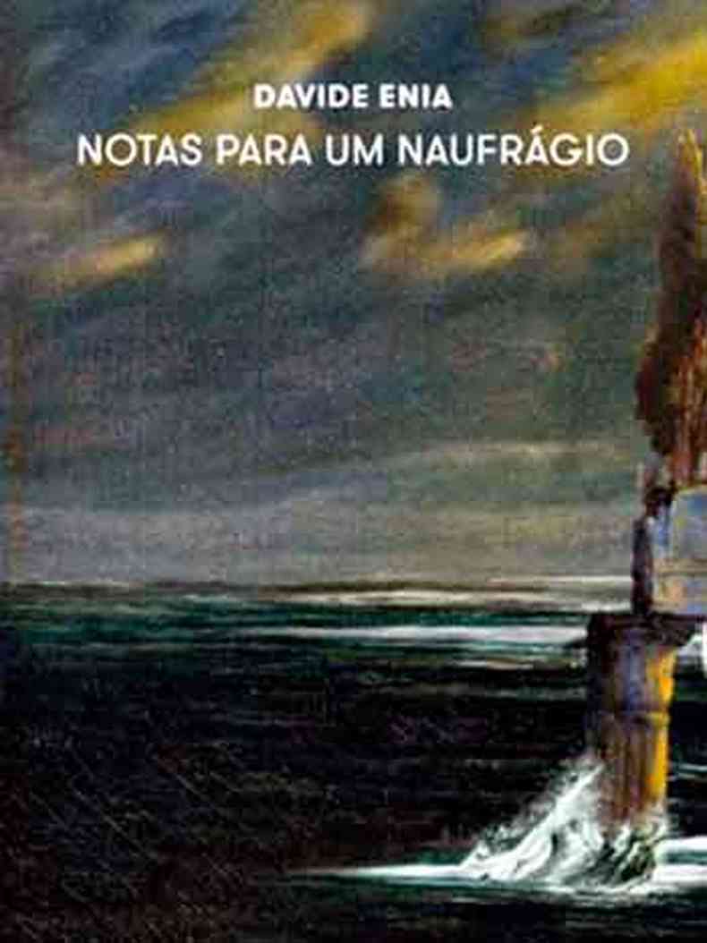Capa do livro 'Notas para um naufrgio'