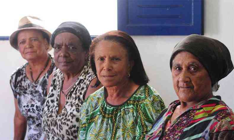 Ex-trabalhadoras de fazenda de ch relembram da dura rotina no Itacolomi(foto: Gladyston Rodrigues/EM/D.A Press)