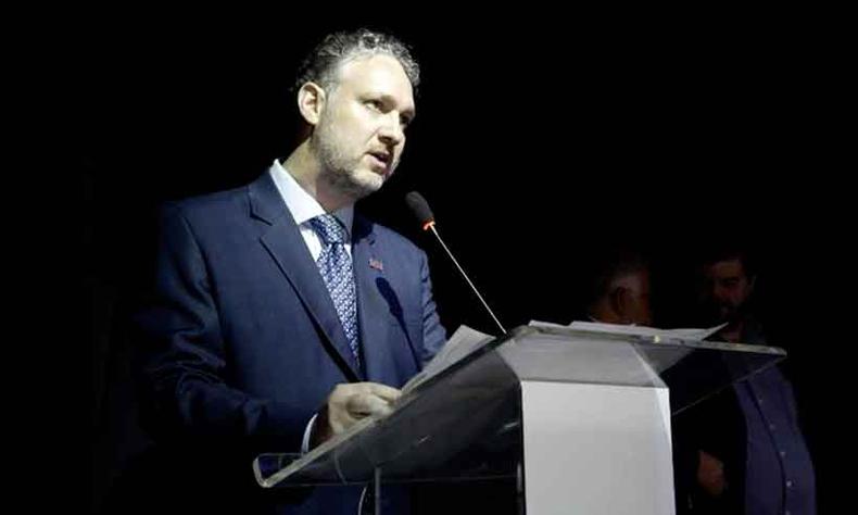 Roberto Bastianetto, subsecretário de Comunicação, recebeu o título de Personalidade do Ano (foto: Sinapro/Divulgação ) Roberto Bastianetto, subsecretário de Comunicação, recebeu o título de Personalidade do Ano (foto: Sinapro/Divulgação )