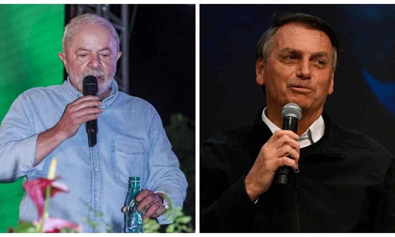Lula e Bolsonaro