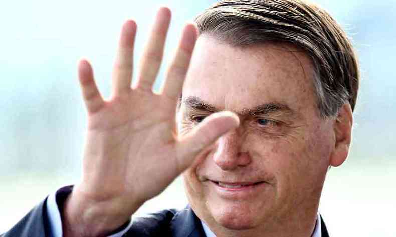 Jair Bolsonaro j disse vrias vezes que pretende disputar o segundo mandato (foto: EVARISTO S/AFP -8/5/20)