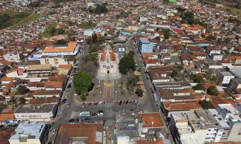 A cidade de Paraispolis, no Sul de Minas, j registrou duas mortes por COVID-19(foto: Filipe Machado/Prefeitura de Paraispolis/Divulgao)
