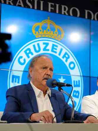 Cresce presso para que Wagner Pires de S deixe a presidncia do Cruzeiro(foto: Tlio Santos/EM/D.A Press - 27/5/19)