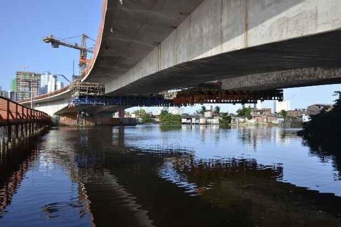 Complexo ter� dois viadutos e oito pontes(foto: Cristiane Silva/Esp.DP/D.A Press)