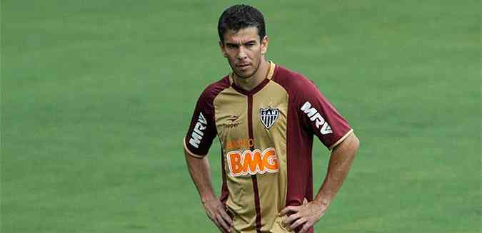 Jogador est na Argentina onde o Atltico vai jogar pela segunda rodada da Copa Libertadores(foto: Rodrigo Clemente/EM/D.A Press )