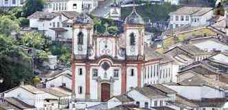 Desde a construo, a igreja sofreu apenas intervenes pontuais(foto: Juarez Rodrigues/EM/D.A Press)