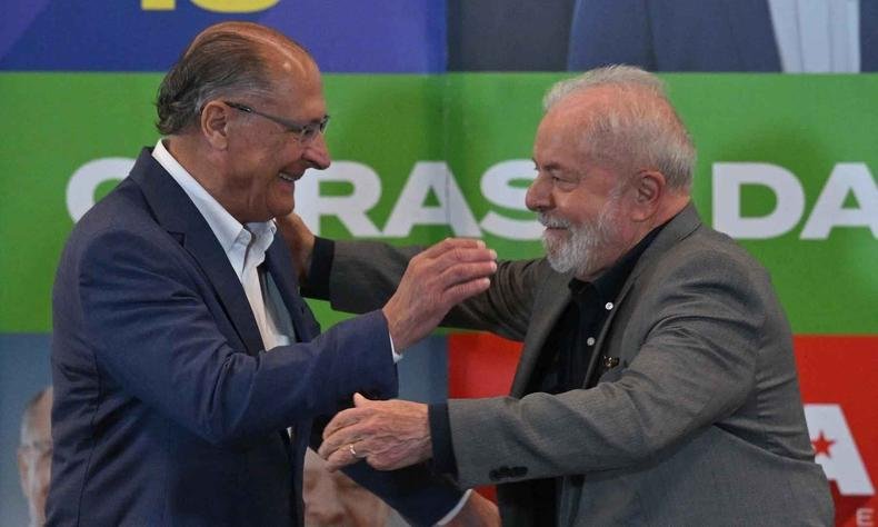 Lula e Alckmin 