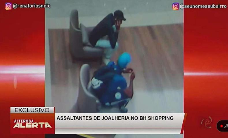 Assaltantes no BH Shopping