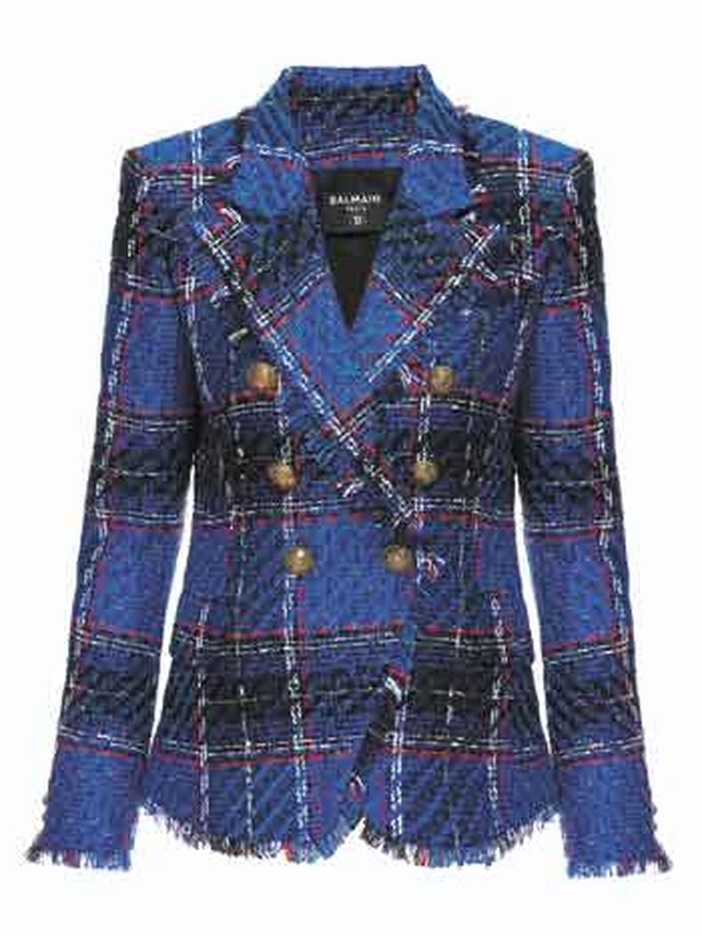Blazer da grife Balmain(foto: CJ Fashion/Divulgação ) Blazer da grife Balmain(foto: CJ Fashion/Divulgação )