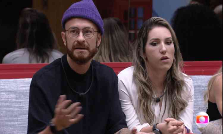 Fred e Amanda durante o Jogo da Discrdia